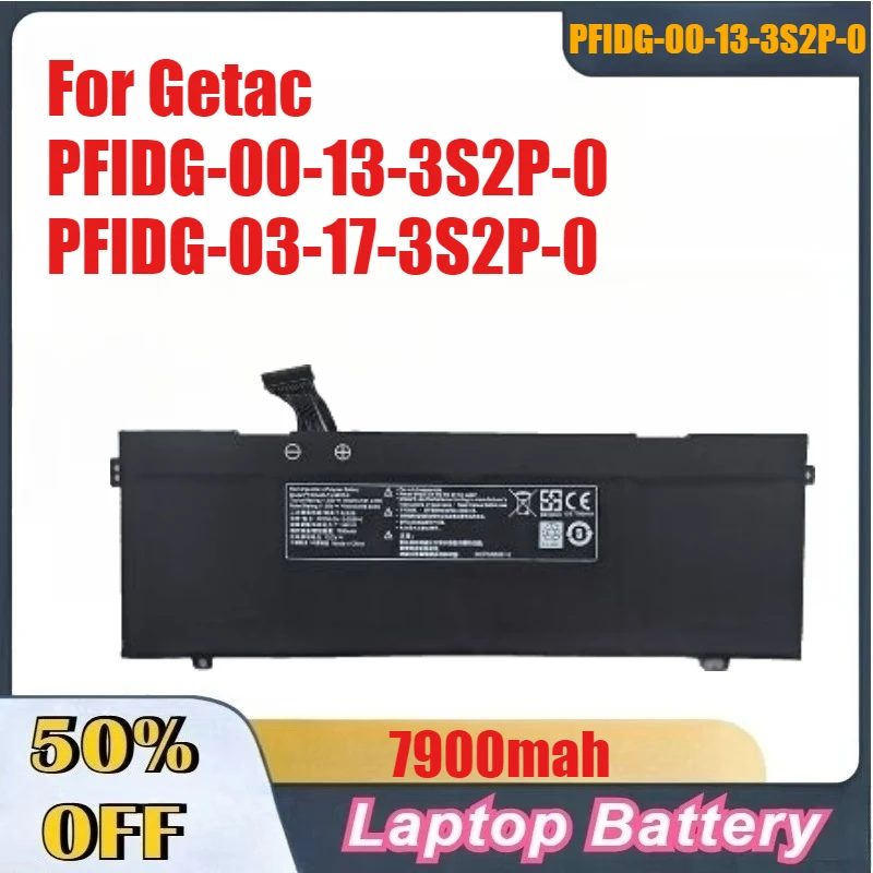 Baterai Laptop Berkinerja Tinggi 7900mAh PFIDG-00-13-3S2P-0 untuk Getac PFIDG-00-13-3S2P-0 PFIDG-03-17-3S2P-0
