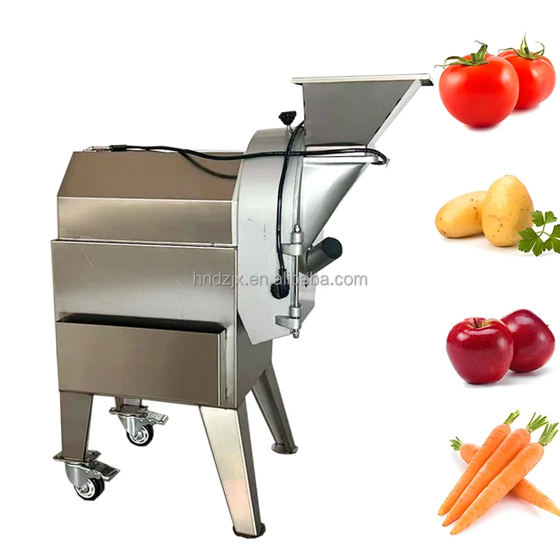 Multifunctional Electric Motor Fruit and Vegetable Cutter/Shredder with 380/220V for Potatoes Carrots Radishes Cucumbers