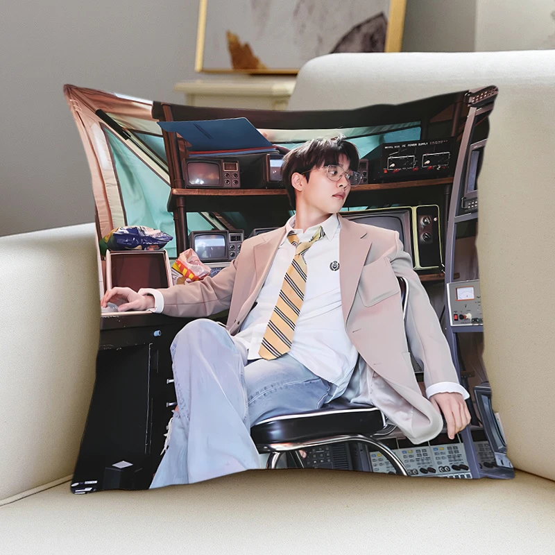 Pillow Cover D.O. Doh Kyungsoo exo room bedroomo office coffee shop Dakimakura Throw Pillows iving room Pillowcase Home Decor