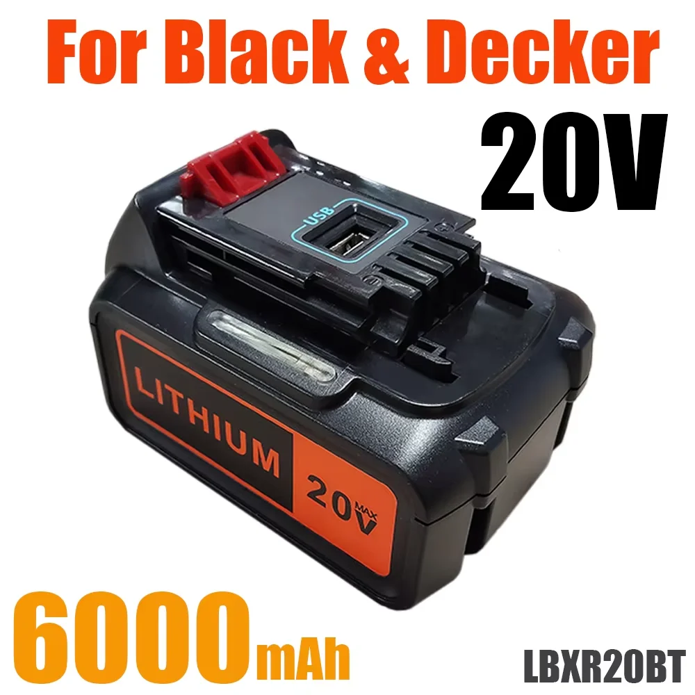 Black+Decker Tool 20V Max - 6Ah/10Ah 18V 8.0Ah BL2018 블랙앤데커 20V