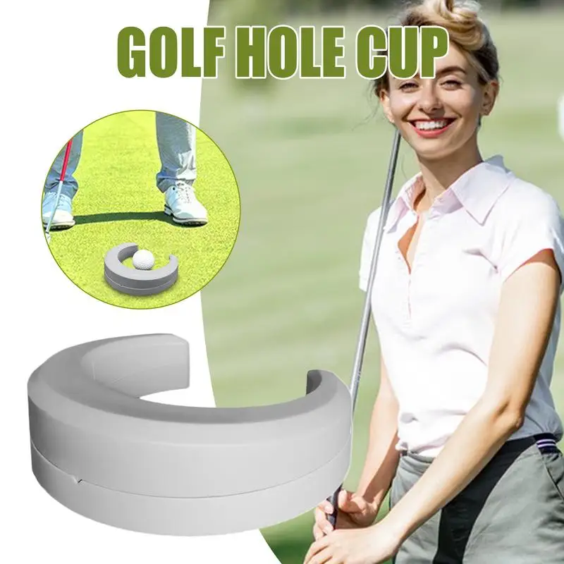 

Golf Hole Cup Putting target hole Lawn Golf Putting Trainer Indoor simulator green hole cup Trainer for Golf Greens equipment