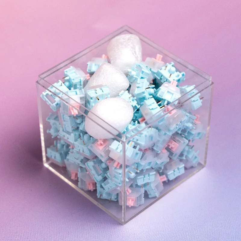 Linear Switch 37g 42g 48g Trigger Switch Light Guide Column Custom Crisp Sound Gaming Mechanical Keyboard Accessories Switches