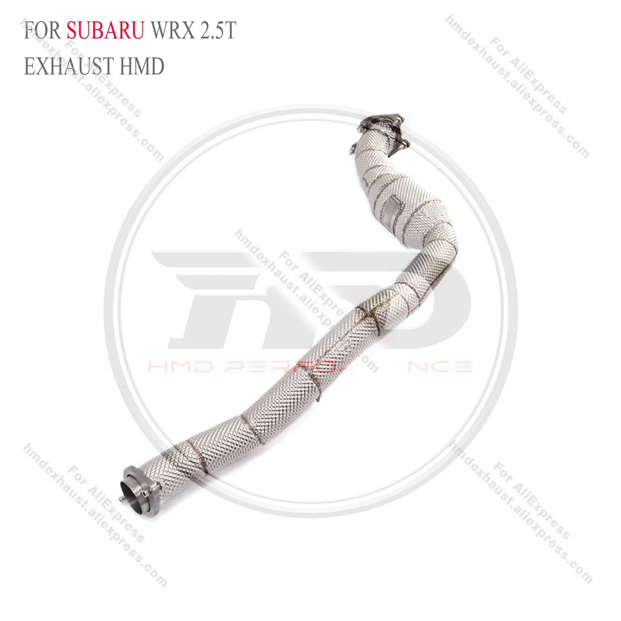 HMD Downpipe For  Subaru WRX 2.5T Car Accessories front section head section exhaust pipe system