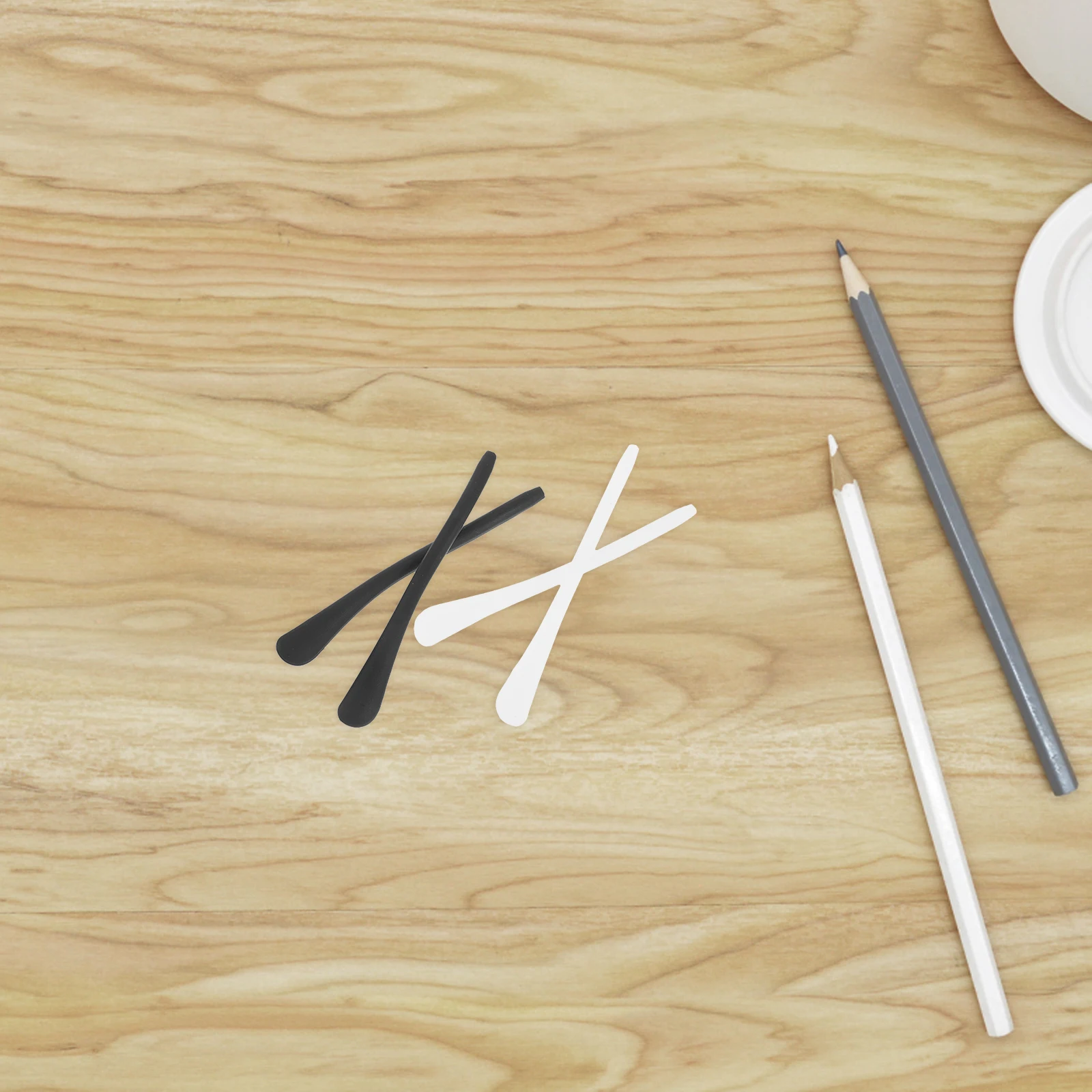 

10Pairs Anti-Slip Glasses Leg Covers Silicone Eyeglass Ear Grips Non-Slip Temple Tips for Sports Running Swimming Kids Adults