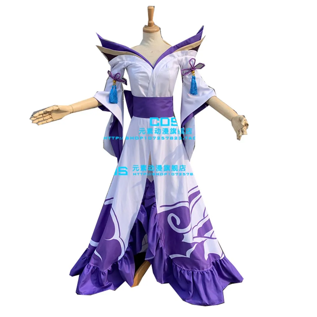 

2023 LOL Spirit Blossm Cassiopeia Du Couteau Cosplay Costume the Serpent's Embrace