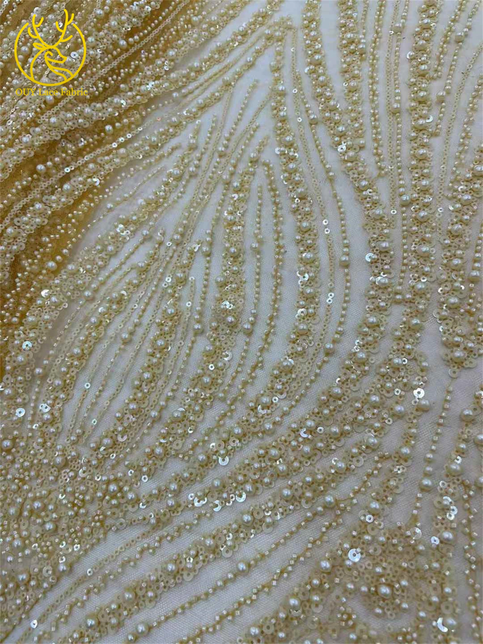 فاخر الأفريقي مطرز أقمشة الدانتيل 2025 الفرنسية الترتر تول أقمشة الدانتيل العريس المطرزة النيجيري النسيج الزفاف الخياطة 5 ياردة