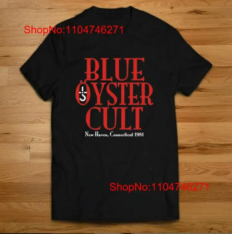 Blue Oyster Cult T Shirt vintage unisex hoT Halloween trend vintage Washed homme Top For Everyday Wear Stylish designer clothes