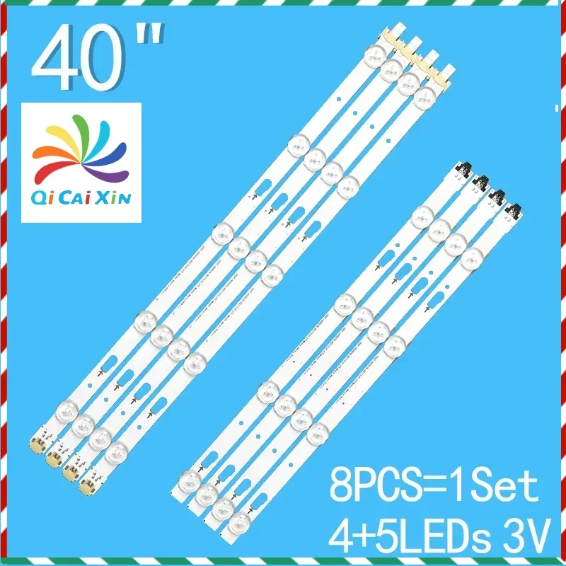 

LED TV Backlight Strip Samsung For 40 inch 815mm V5DF-400DCB-R2 BN96-34784A BN96-34783A UE40J6300 UE40J6300AK CY-WJ040CGLV1H