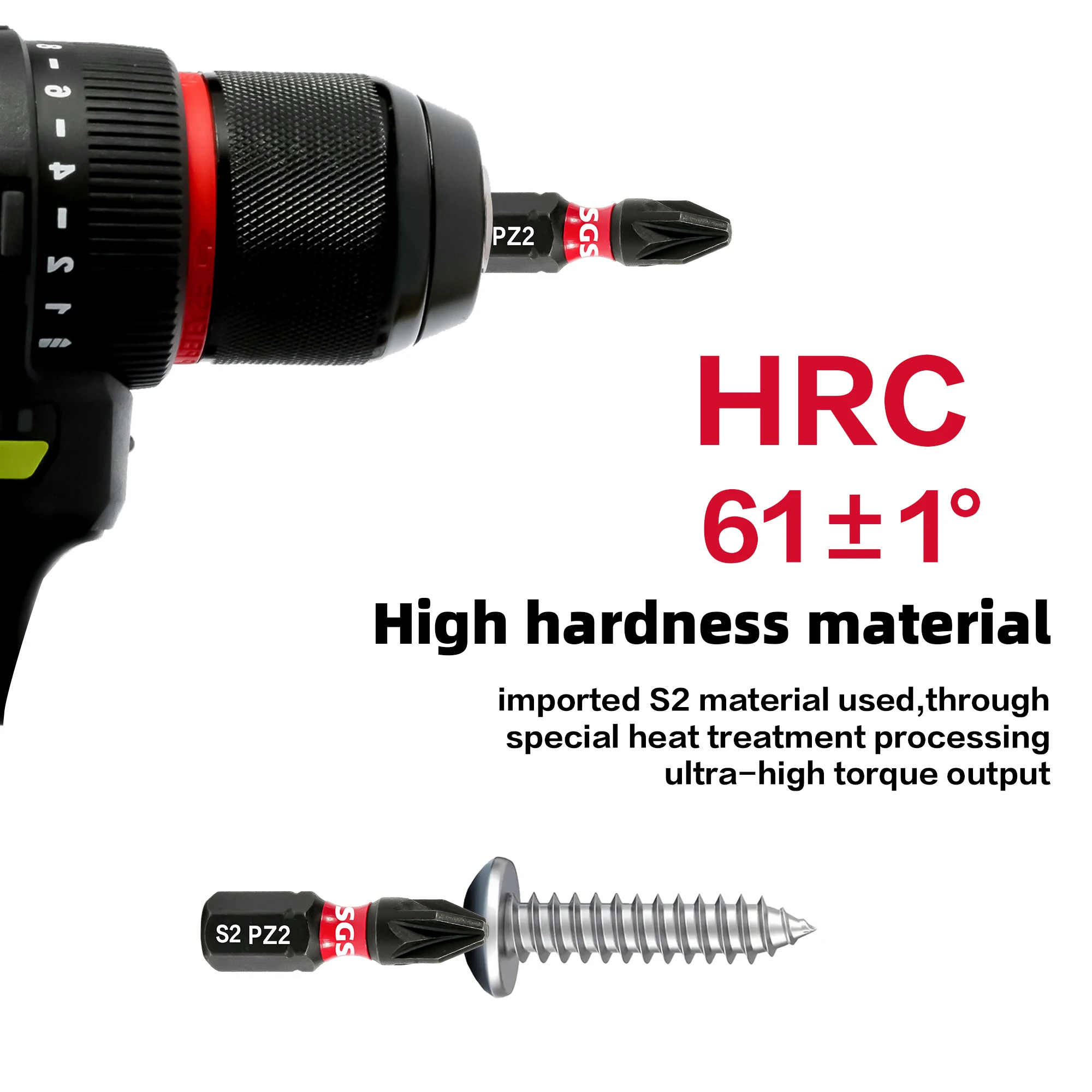 21-Piece Phillips Bit Set Made of S2 Steel, 25/50mm Size, 60mm Deep Screw Extension Rod, Impact-Resistant, Corrosion-Resistant, Strong Magnetic Adsorption, Non-Slip, Easy to Use, Suitable for Power Tools / Digital Repair / Office Equipment Repair in All Scenarios view 6