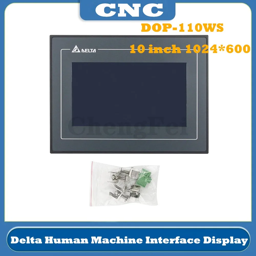 Latest CNC Delta DOP-110WS HMI touch Panel screen 10.1 inch Human Machine Interface Display MT4532TE ET100 MT8102IE MT8102IP