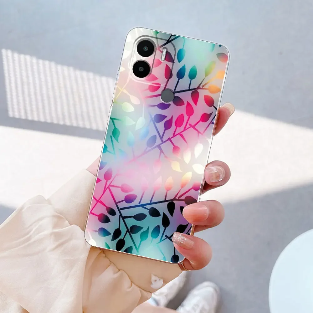 Case For Redmi A1 Plus Cover Clear Soft Silicone Phone Fundas For Xiaomi Redmi A1 A1 Plus Case Bumper For Xiaomi Redmi A1 + Cute