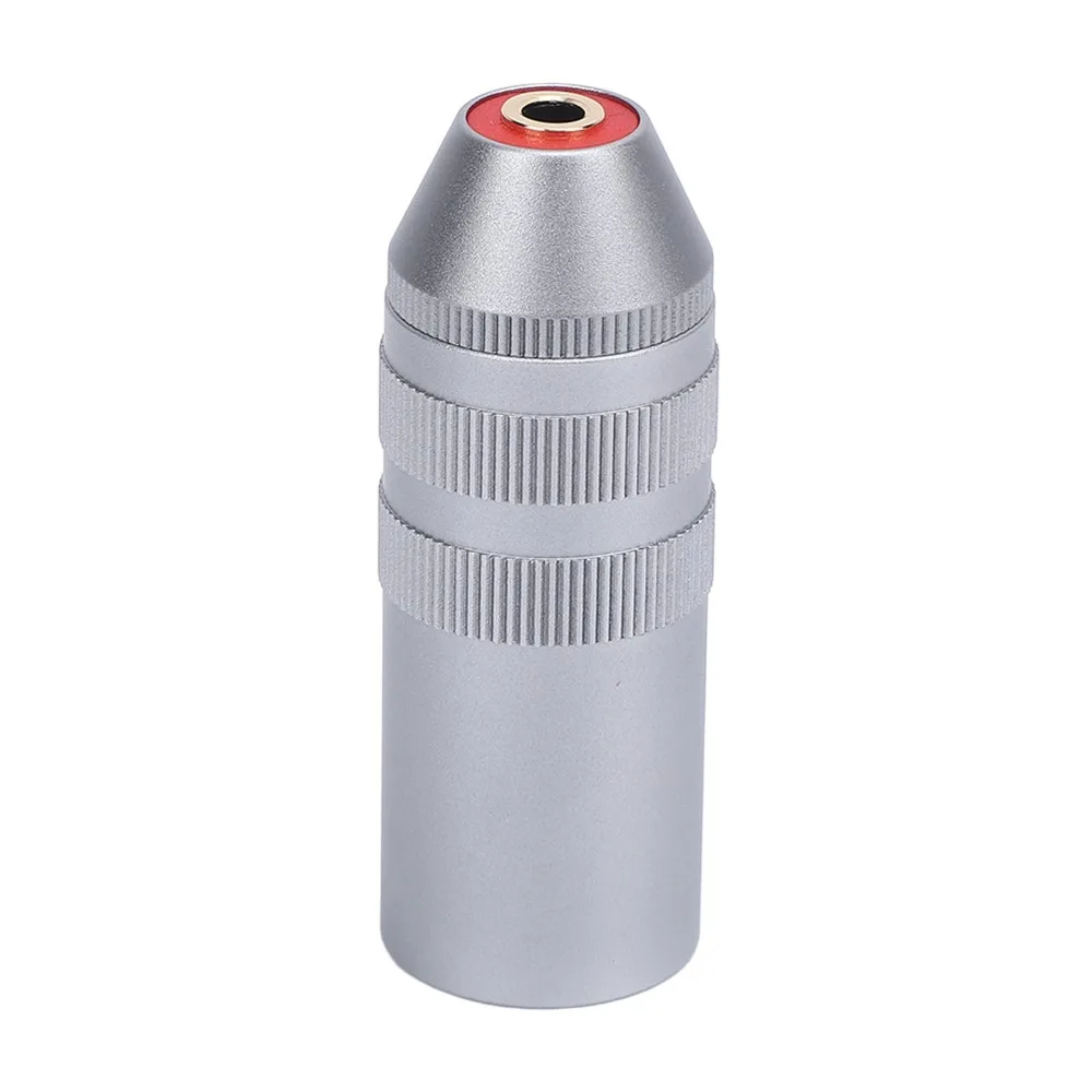 

Metal 4 Pin XLR Male Connector Plug and Play Sound Transmission Balanced Audio Adapter Microphone Adapter For Active Speakers