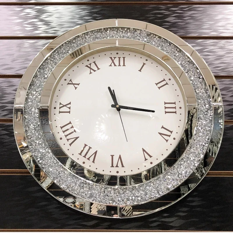 Elegant Unique Fashion Wall Clock Upgrade Round Cute Design Wall Clock Luxury Living Room Orologio Da Parete Home Decor Items