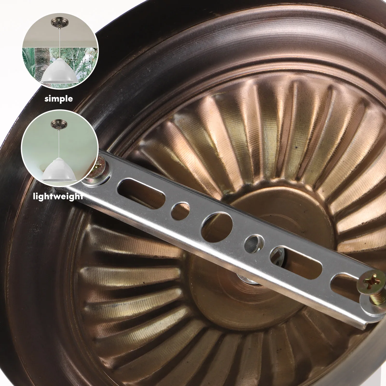 

Ceiling Canopy Plate For Chandelier Pendant Light Fixture Mounting Bracket Metal Cover Plate Hardware Lighting Upgrade