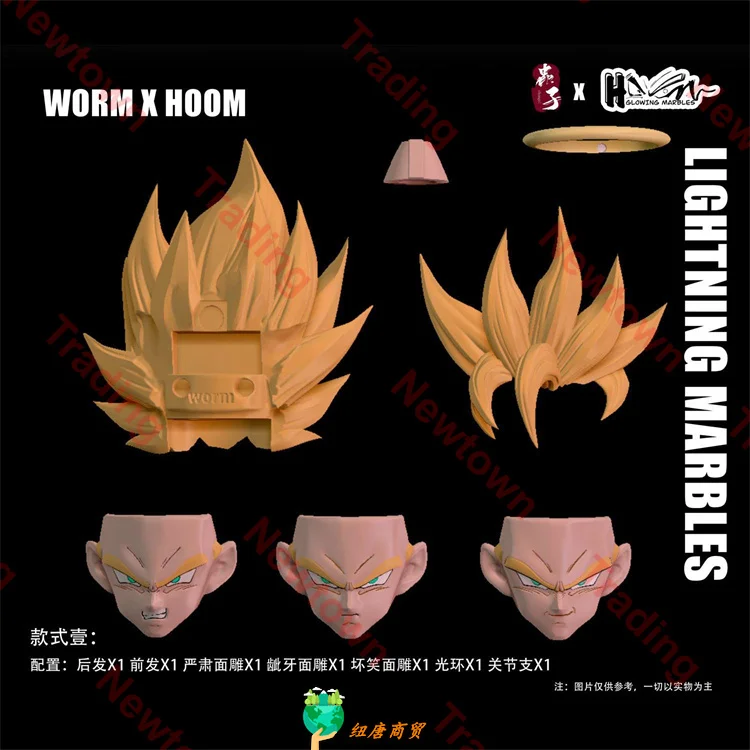 

Pre-sale Hoom Marbles Super Two Head Carving Accessories Package Rendering Adapted To Shf3.0 Body Movable Doll Collection Gift