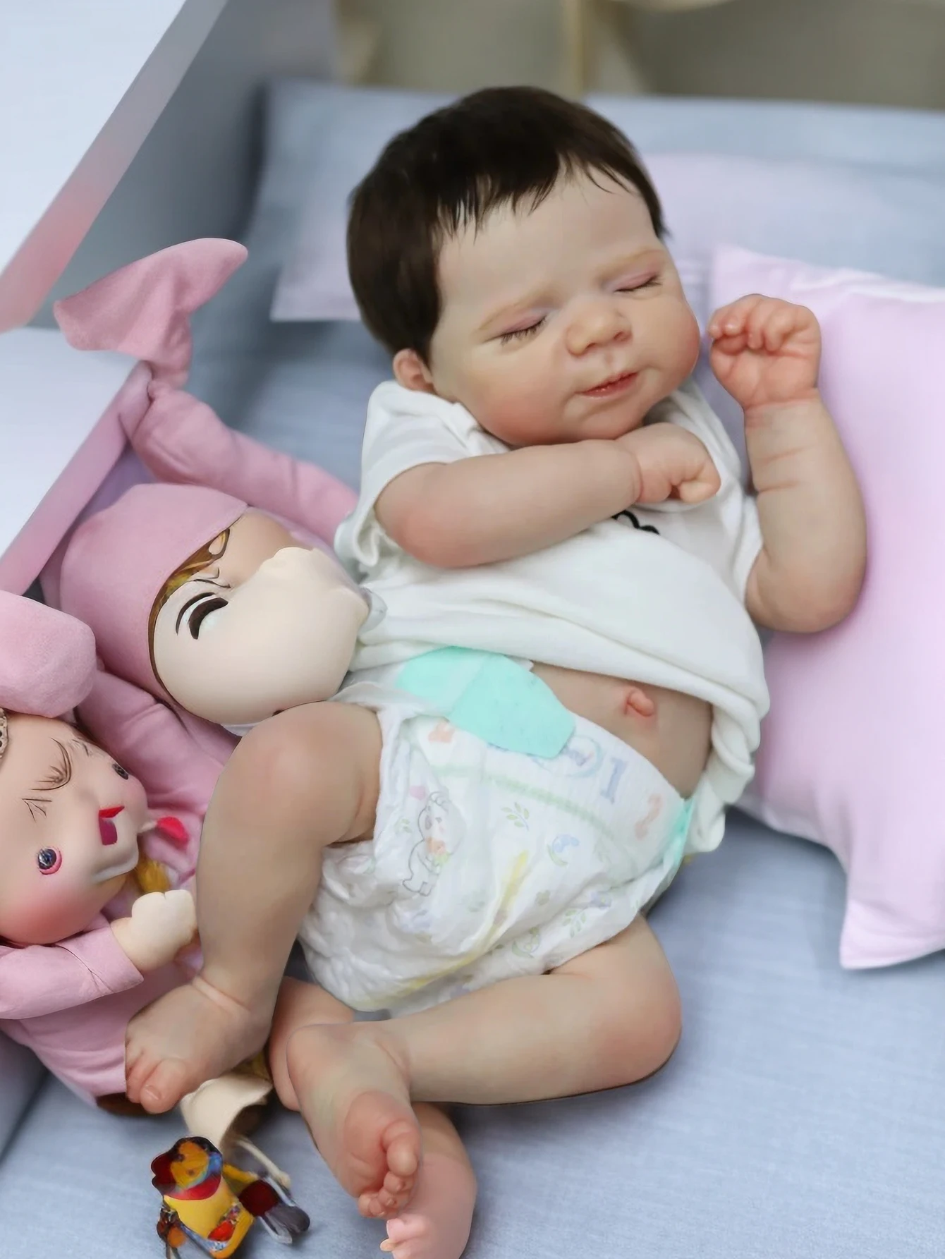 18 Inch Pascale Reborn Boy Or Girl Dolls Handmade 3D Painted Newborn Baby Doll For Sale  Bebe Lifelike Newborn Doll