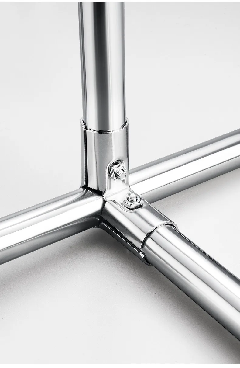 25mm Edelstahl-Verbindungsstück, Rundstab-Klemme zur Befestigung von Gewächshausrohren, DIY-Hardware-Teile – Detail 16