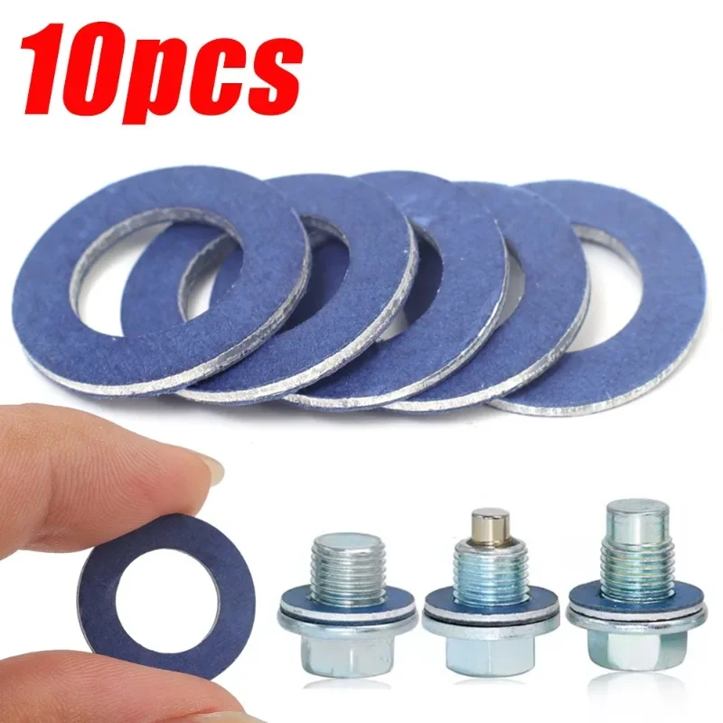 For Toyota Lexus Engine Oil Drain Plug Seal Washer Oil Pan Gasket Nut Seal Ring Alumium Auto Parts Car Accessories 90430-12031