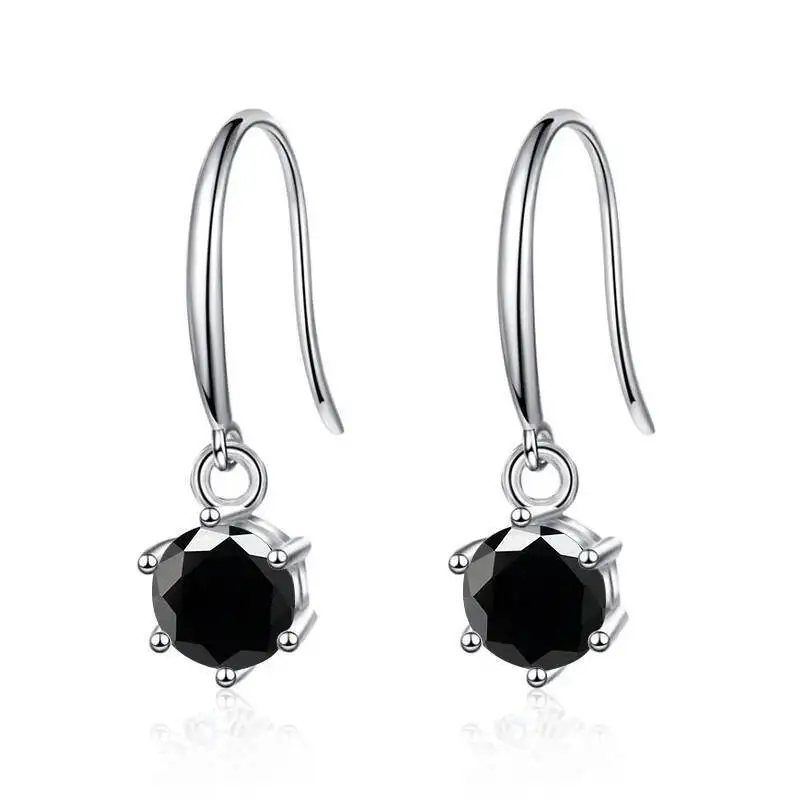 JoiasHome Tropfenohrringe aus 925er-Sterlingsilber, 0,5 Karat, funkelnder Moissanit, für Damen, klassischer edler Schmuck, besteht den Diamanttest – Detail 12