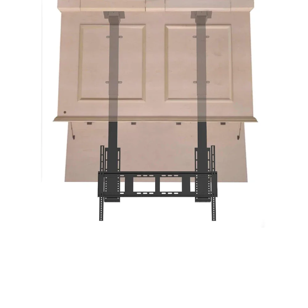 2026 Motorized TV Mount Home Automation Remote Control Height Adjustable Motorised TV Lift Recess Mounting Kit For TV
