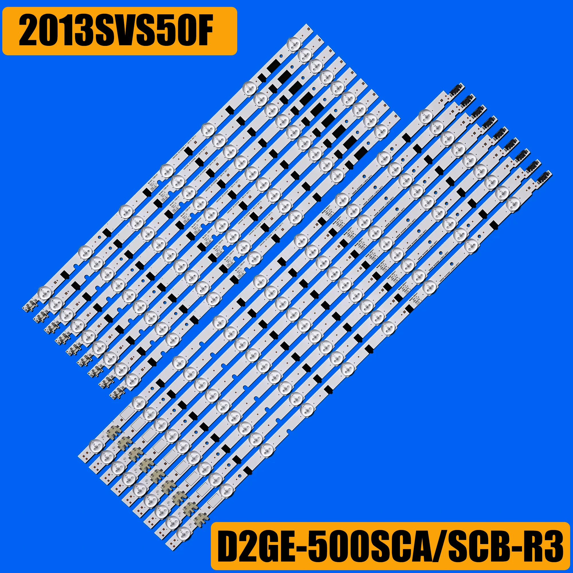 LED Backlight strip for UE50F5000AK UE50F5000AS UE50F5300AW UE50F5500AK UE50F6400AW UE50F6410AK D2GE-500SCB-R3 D2GE-500SCA-R3