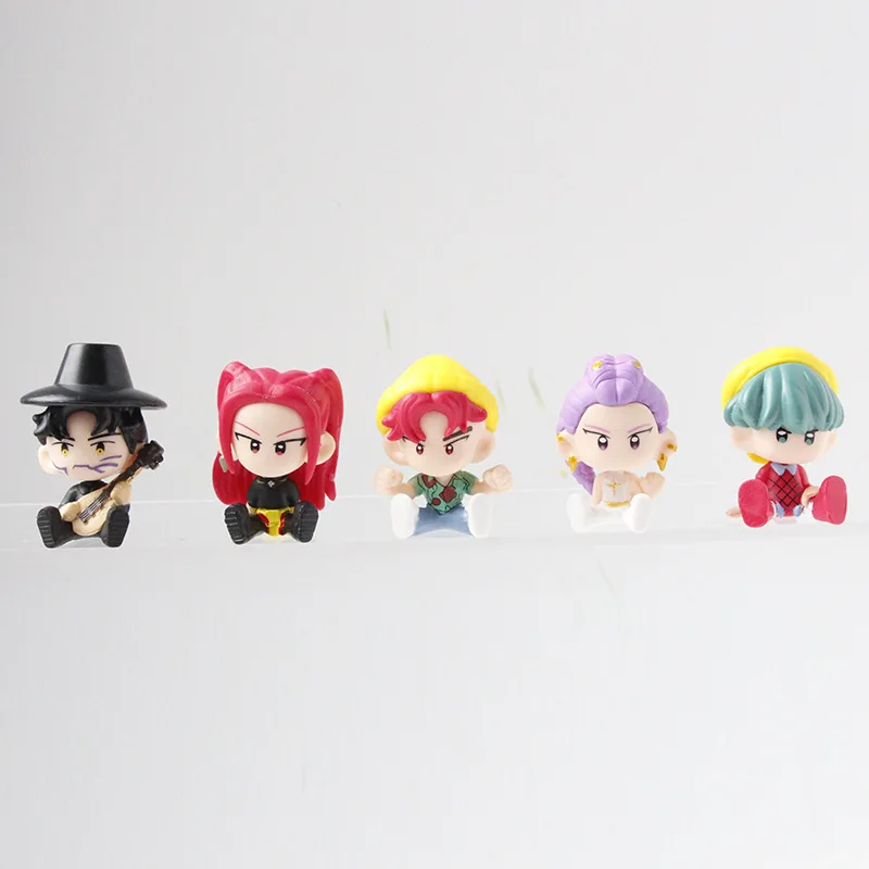 Heißer K-Pop Dämon Hunter Sajaboys Serie 10 stücke Sitzhaltung Q Version Sammeln Figuren Stil Action Spielzeug Geschenke blind Box