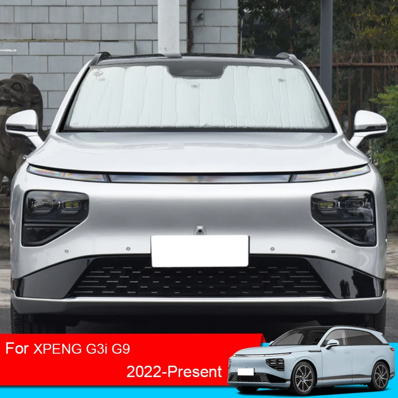 Car Sunshades UV Protection Cover Side Window Curtain Sun Shade Visor Windshield Auto Accessories For XPENG G3i G9 2022-2025