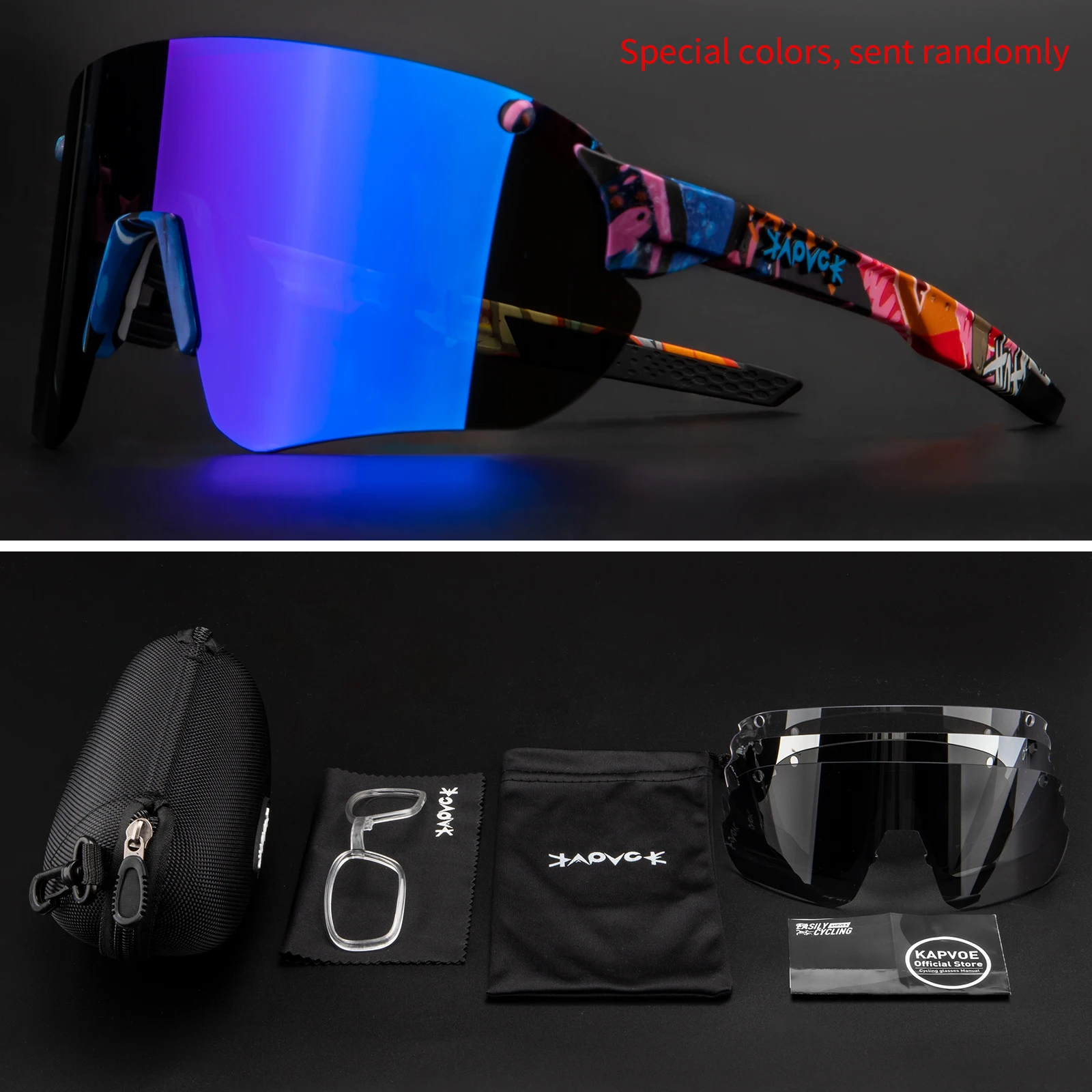 New Cycling Glasses Men Women Sports MTB Road Bike Bicycle Cycling Sunglasses Eyewear Gafas Ciclismo Cycling Eyewear