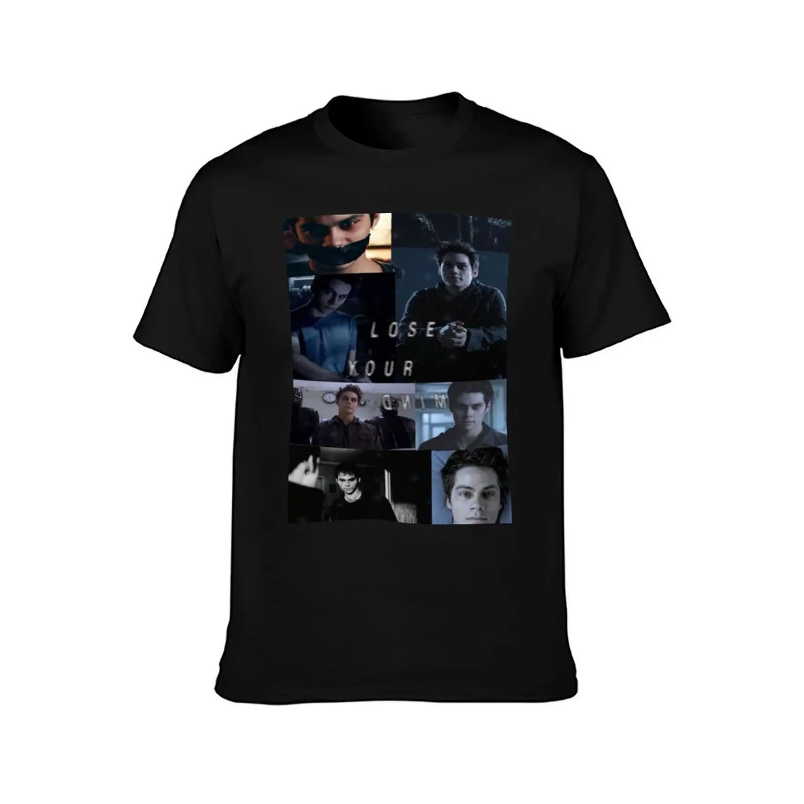 Copie de Dark Void Nogitsune Teen Wolf T-Shirt Summer Casual Cotton Tee Oversized Streetwear Tops Vintage Graphic Print