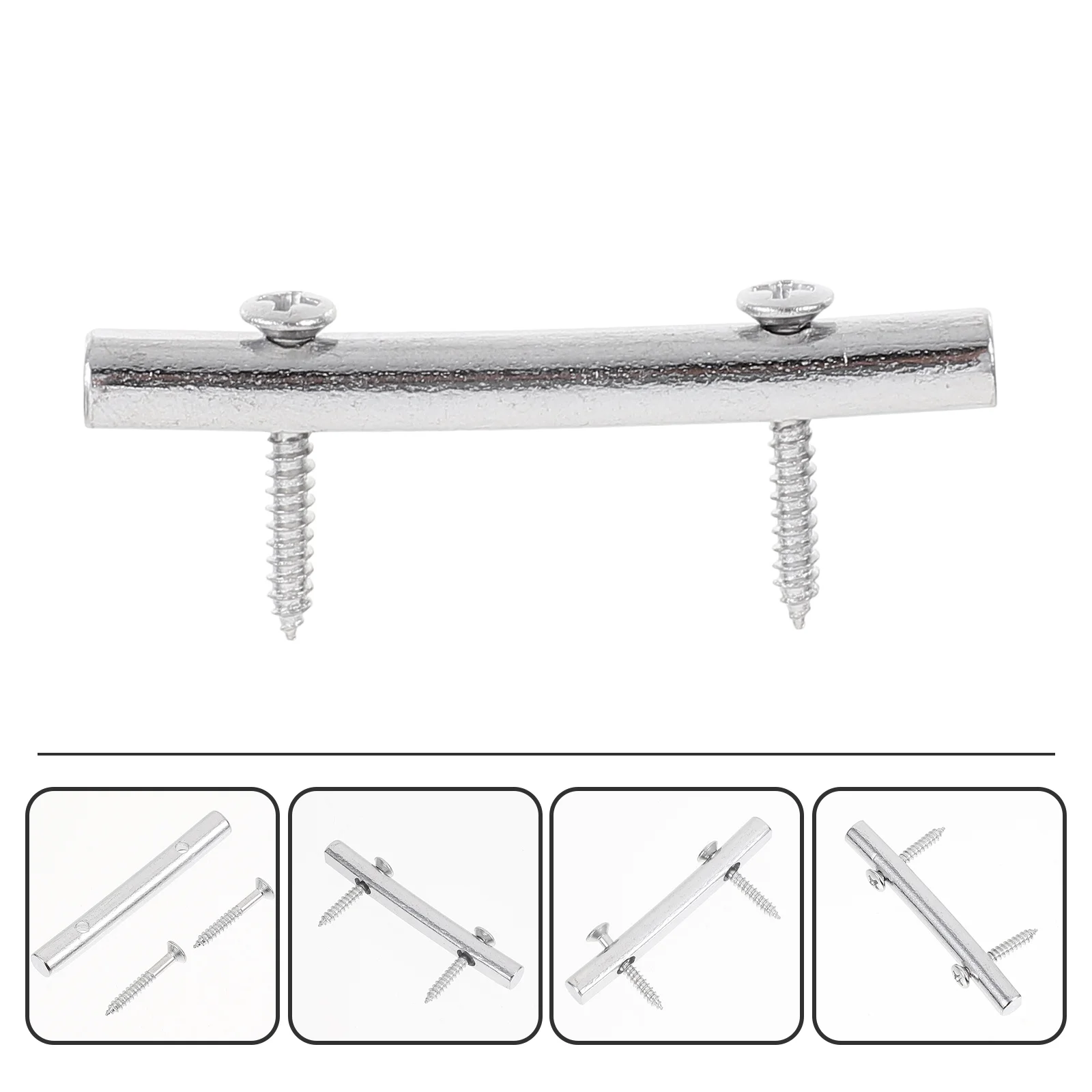 3 مجموعة من أبازيم سلسلة ضغط الجيتار من سبائك الزنك خفيفة الوزن ومتينة ومستقرة لأداة ملحقات الجيتار الكهربائي