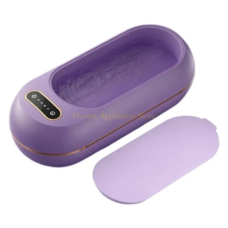 

D0AB Efficient Cleaning System Jewelry Cleaner 47KHz Effective Glasses Cleaner