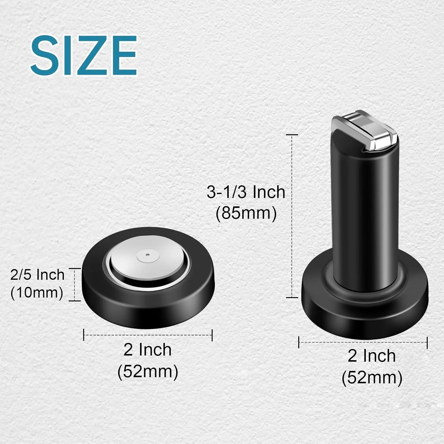 

Anti ruidos para puertas Cabinet magnet bracket Soor stop Cabinet stopper Door guard Door holder Silicona protector Door bumper