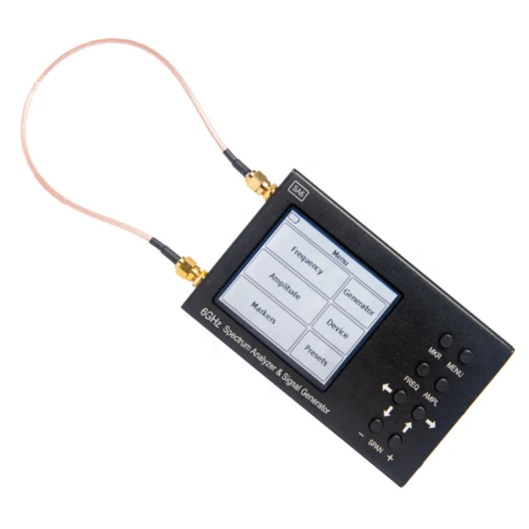 

2025 Hot Sale 35M to 4400MHz MF/HF/VHF UHF Input Portable Spectrum Analyzer Handheld Frequency Analyzer