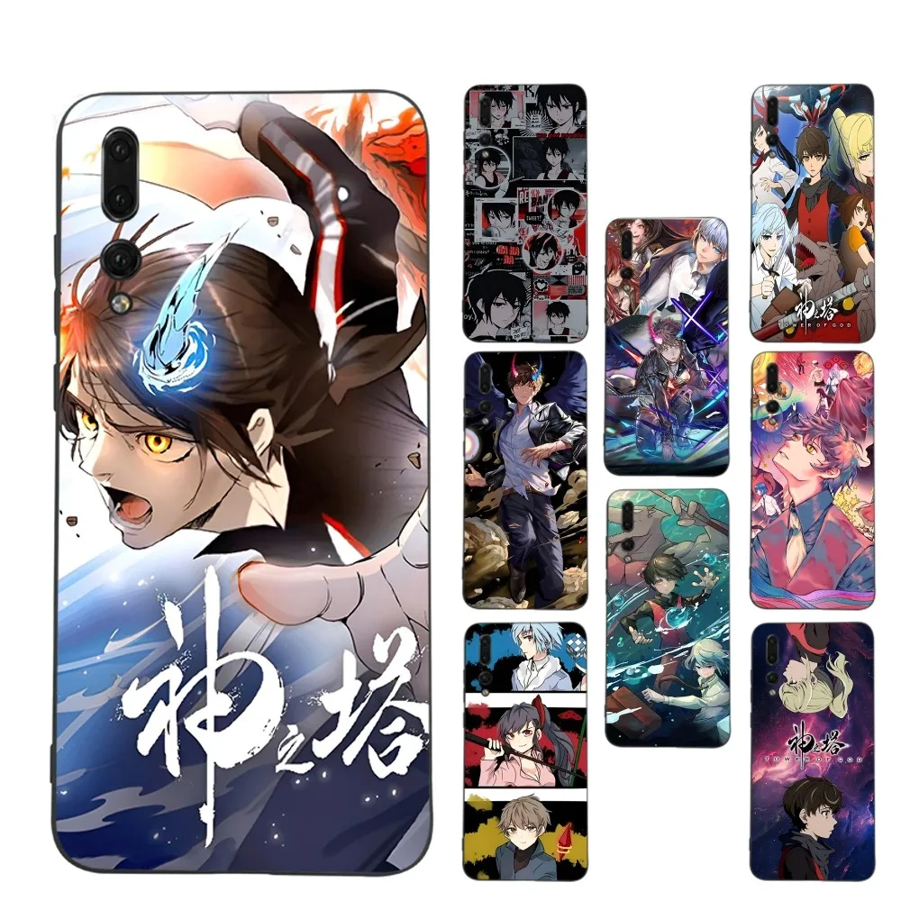 T-Tower of GodS Phone Case For Huawei P 8 9 10 20 30 40 50 Pro Lite Psmart Honor 10 lite 70 Mate 20lite