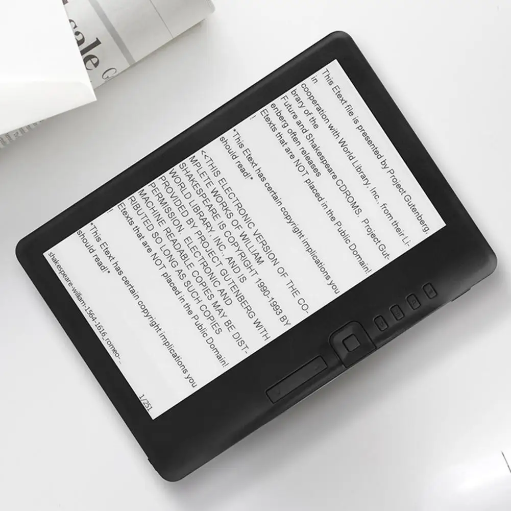 2100mAh Intelligent Digital Reader 800x480 Resolution Entertainment Practical Anti flash Eye Electronic Book