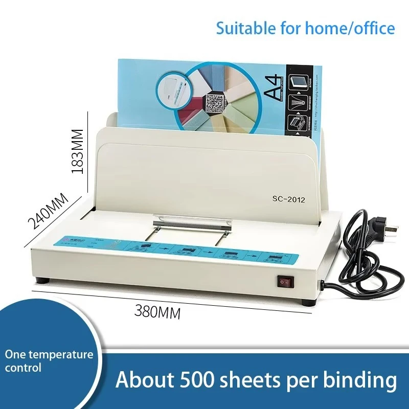 Automatic adhesive book binding machine