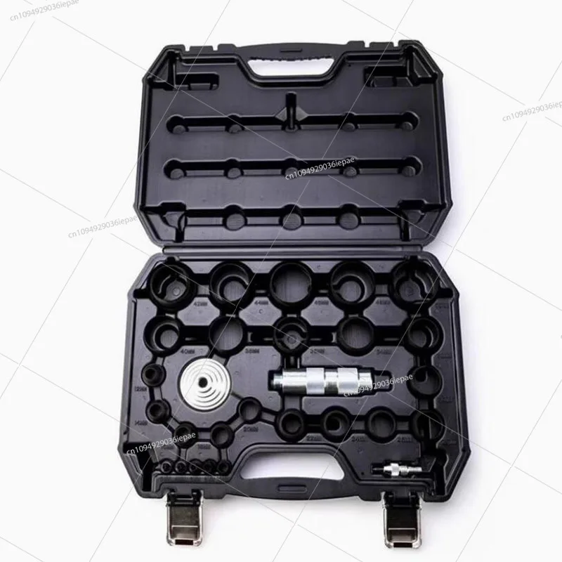 

DIY handmade leather craft belt hole punch set 45# high carbon steel replaceable diameter 3MM-50MM round hole