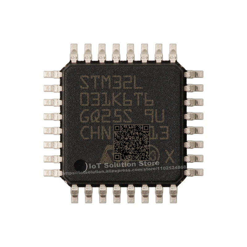 

STM32L031K6T6 Arm Cortex-M0+ Core STM32L031K6T6TR