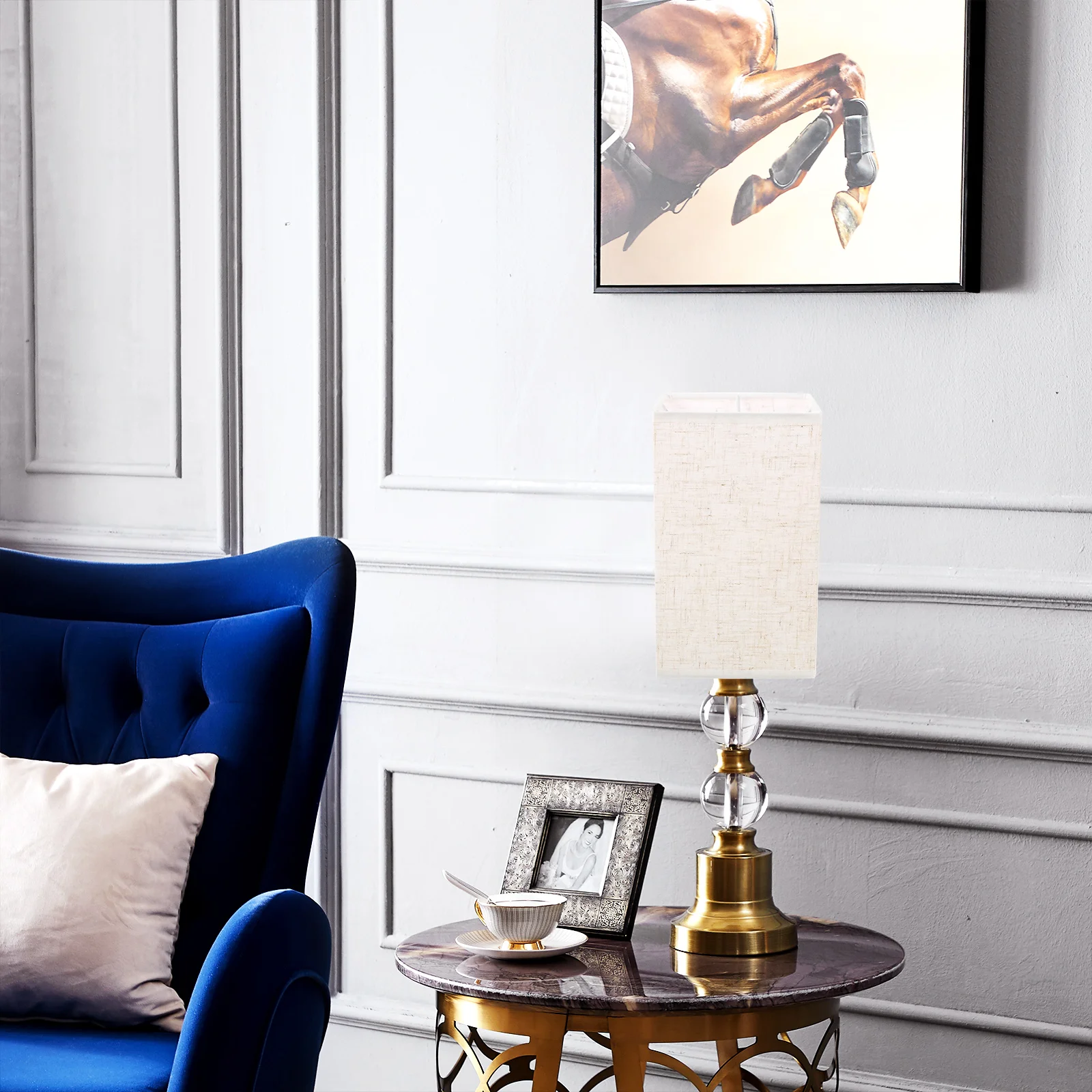 

Cloth Lampshade Wall Light Shade Drum Small E27 Base Floor Lamp Cover For Bedroom Living Room Decorative Light Accessories