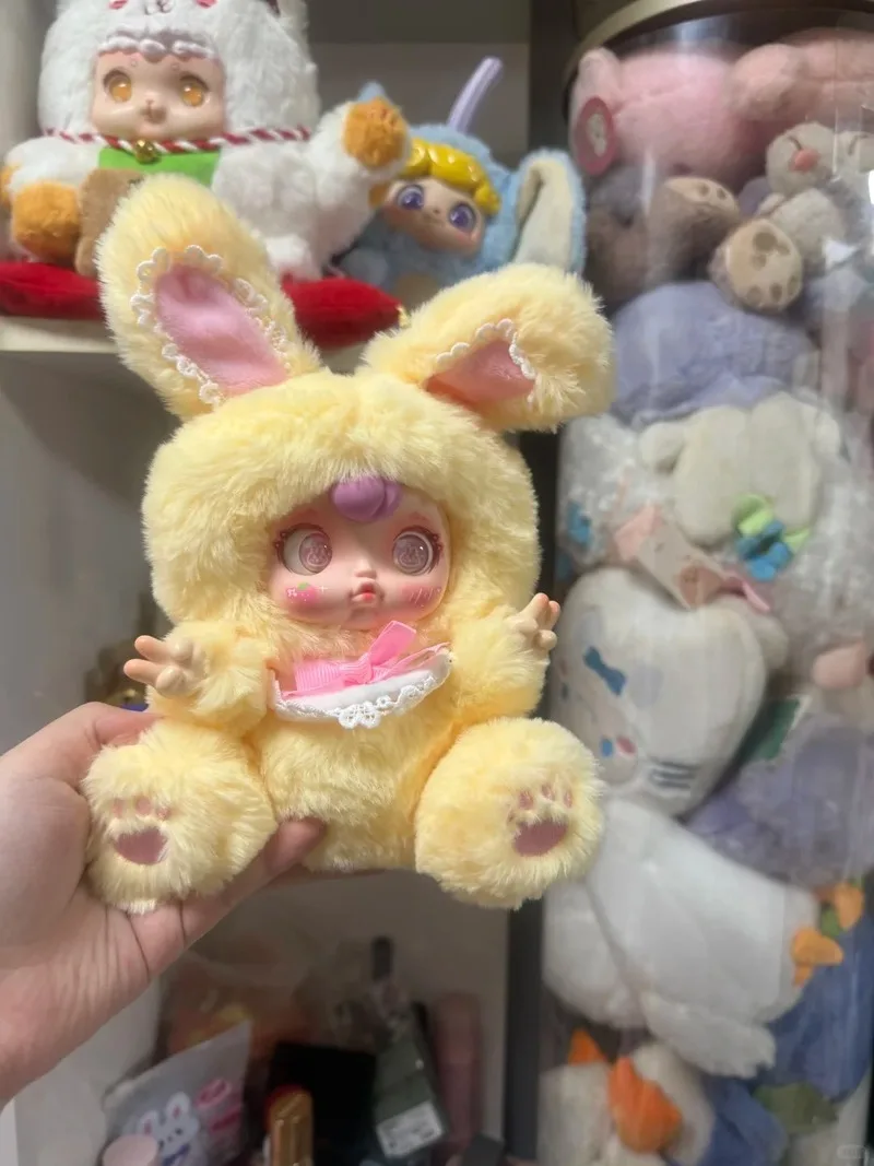 Yumi Knuffel Slaap Samen Pluche Verrassing Blind Box Schattige Pop Ornament Tas Hanger Kinderen Verjaardagscadeau Speelgoed Collectible Sleutelhanger