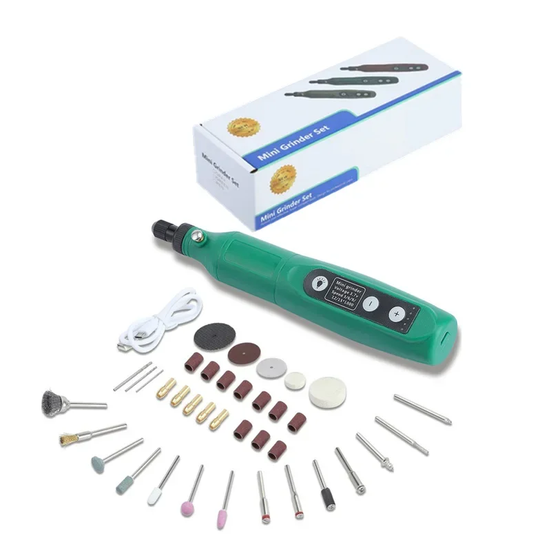 

Speed regulating electric grinder cordless charging handheld pen electric grinder jade engraving cutting and polishing