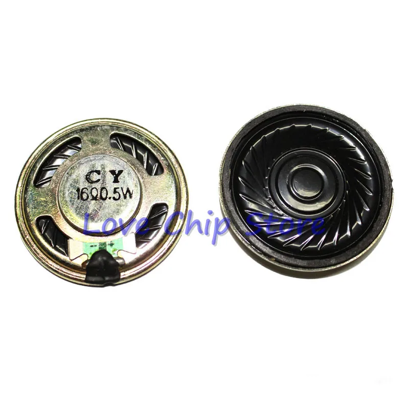 

6pcs New Original Ultra-thin Mini speaker 16 ohms 0.5 watt 0.5W 16R speaker Diameter 36MM 35MM 3.6CM 3.5CM thickness 5MM