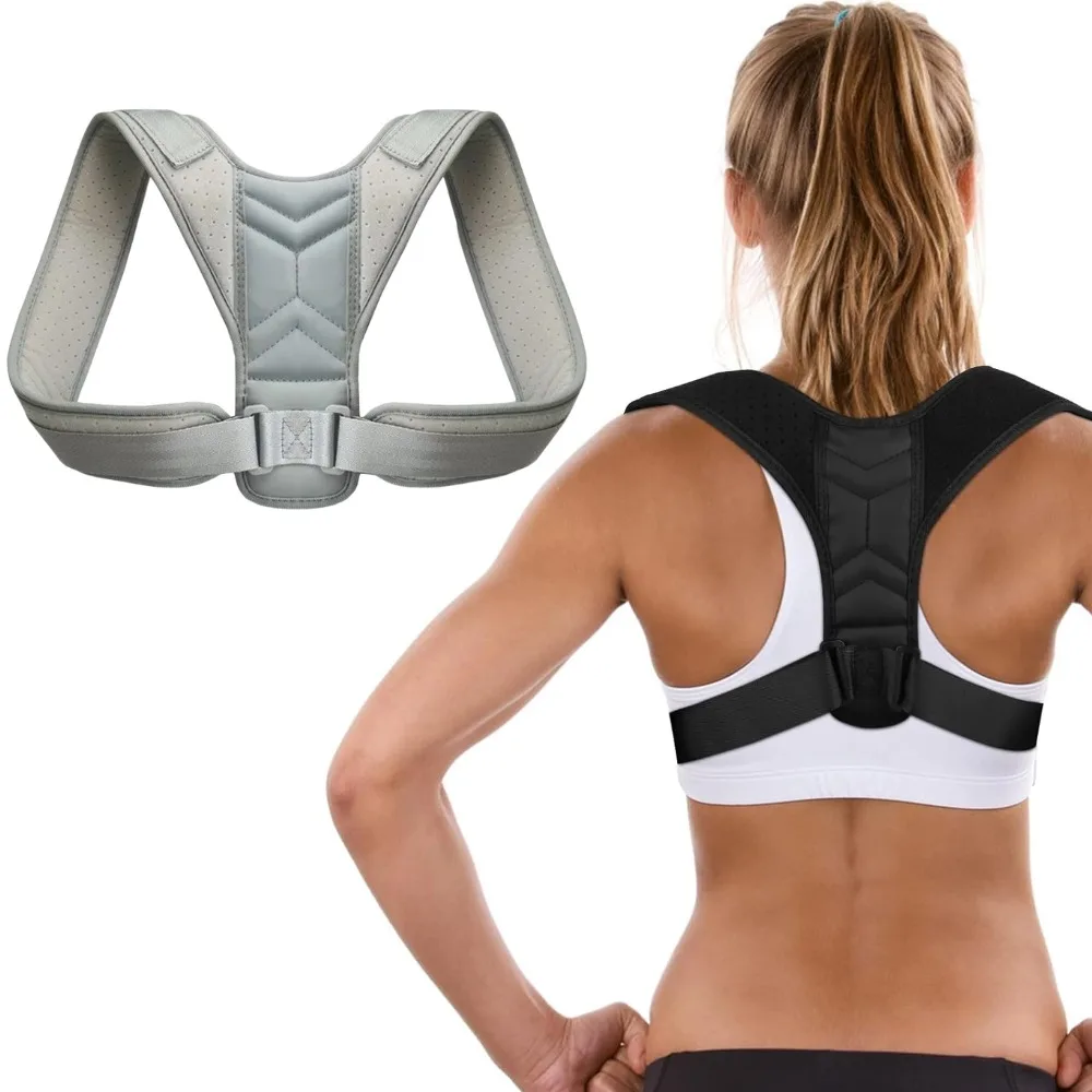 

New Adjustable Posture Corrector Belt Back Neck Shoulder Clavicle Spine Support Reshape Your Body Home Office Sport Upper Braces