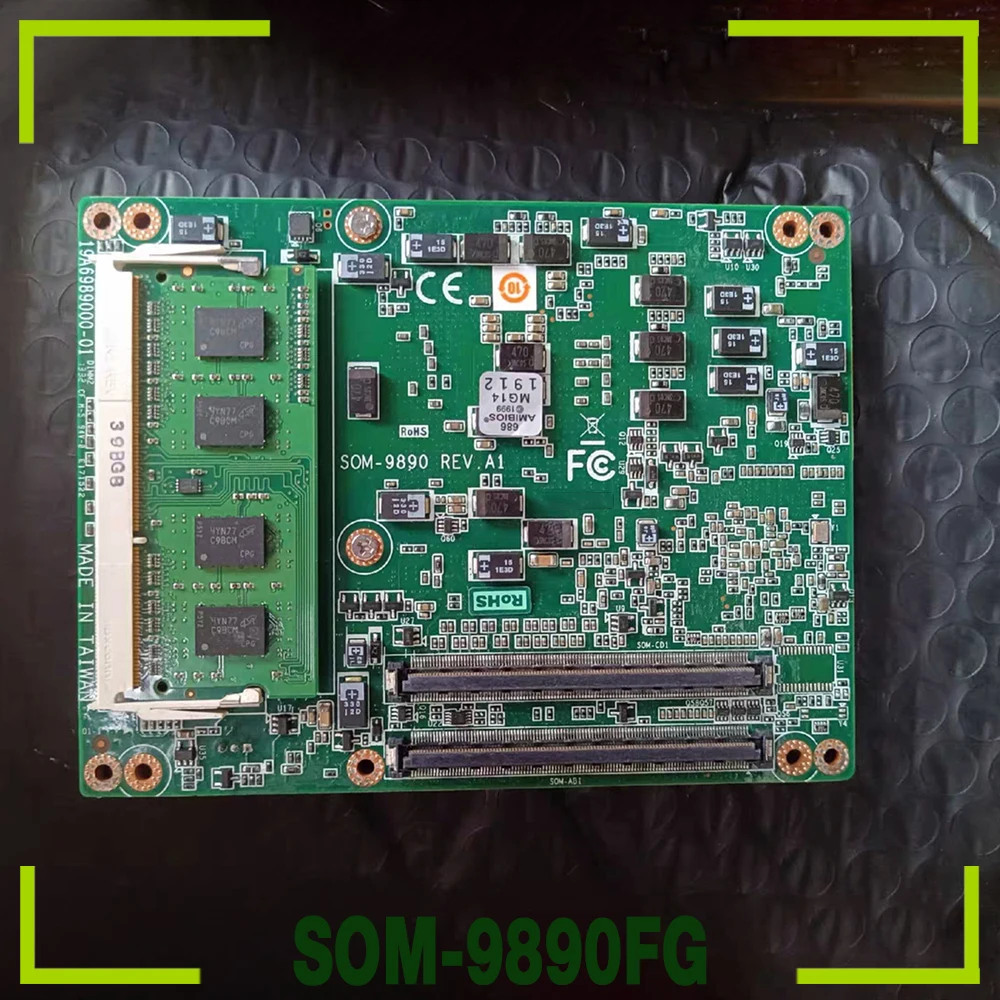 

Для промышленной материнской платы компьютера Advantech SOM-9890 REV A1 SOM-9890FG
