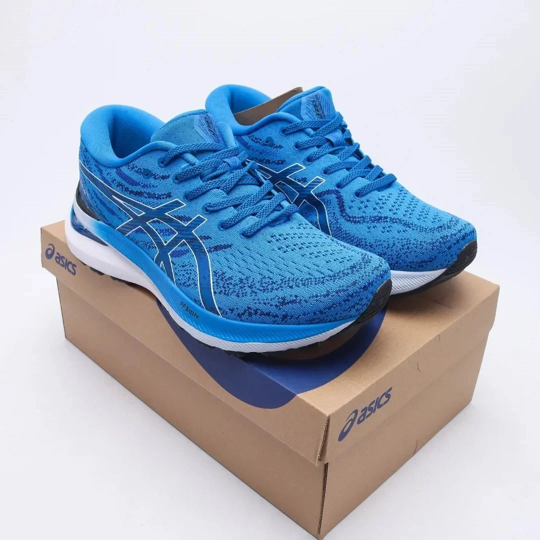 Asics Gel-Kayano 29 Zapatillas para correr para hombre Zapatillas bajas con cojín negro para exteriores Zapatillas transpirables