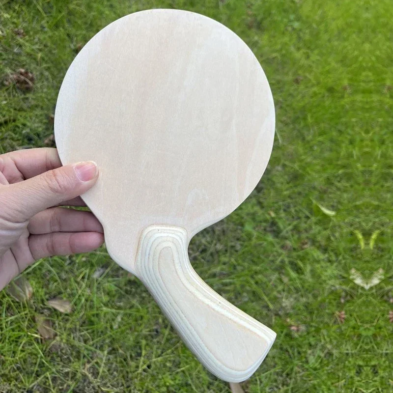 Peng Daoxiu Table Tennis Racket Blade with 729 Rubber 5-Ply Pure Wood Professional Assembled DIY Pingpong Racket Bottom Plate