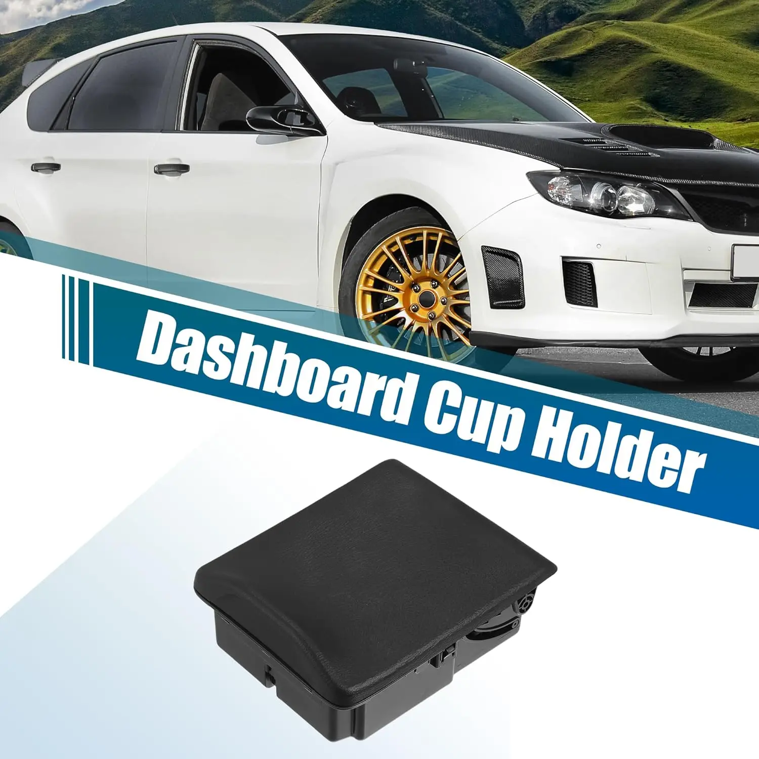 

Center Console Cup Holder for Subaru Impreza Outback 2.5L 2005-2007, Durable ABS Replacement