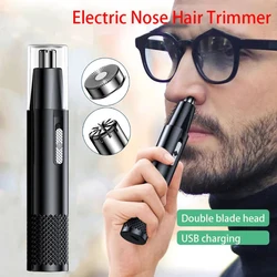 Electric Nose Trimmer Safe Face Care Rechargeable Nose Hair Trimmer for Men Shaving Hair Removal Razor Beard 2025 New