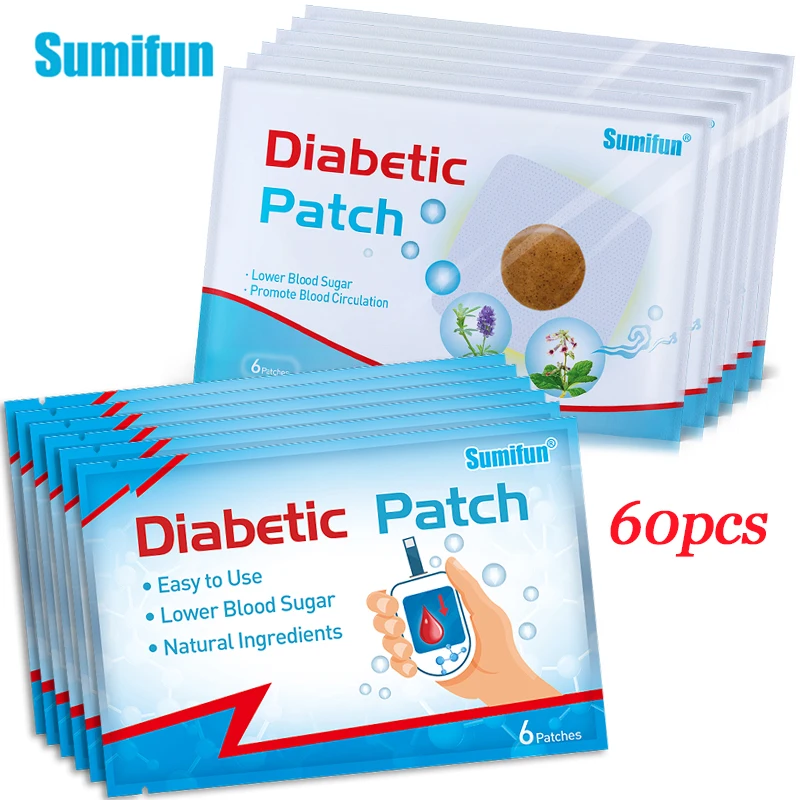 

Sumifun Type 2 Diabetes Treatment Patch Stabilizes Blood Sugar Balance Glucose Content Chinese Medicine Herbs Diabetes Plaster