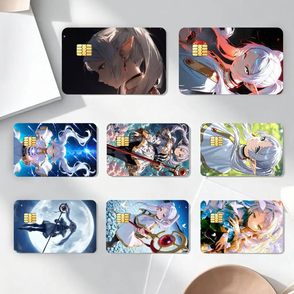 

Frieren S-Sousou N-No F-Frieren Sticker Decoration Creative Bank Card Bus Metro Waterproof Sticker